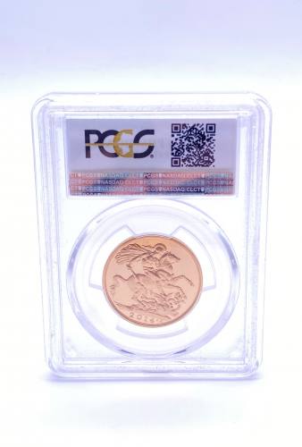 2014 MS67 £2 Double Sovereign Gold Coin