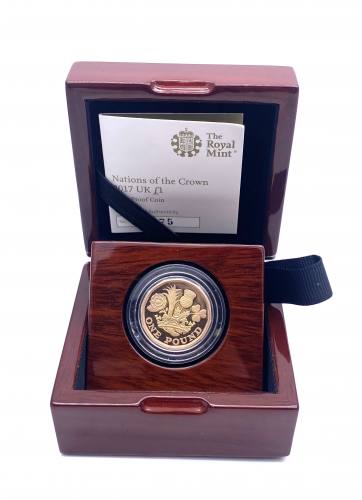 2017 Nations Of The Crown Gold £1 Coin