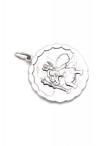 Silver St Christopher Pendant