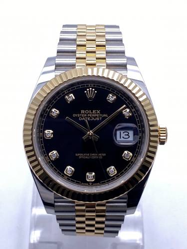 Rolex Diamond Datejust Watch 126333