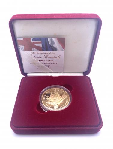 2004 Gold Proof £5 Crown Coin