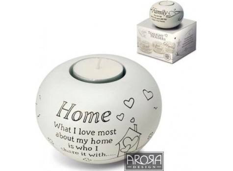 Sentiment Tealight Candle - Home 7312