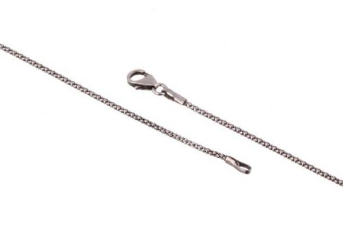 Silver Oxidised Chain 18 Inch