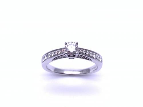 18ct Tolkowsky Diamond Solitaire Ring