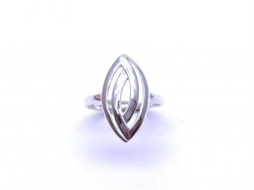 925 Marquise Cut Out Ring