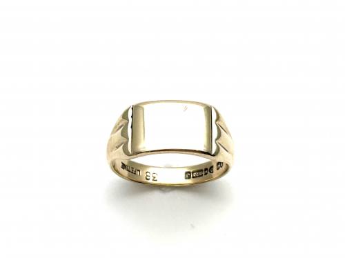 9ct Yellow Gold Signet Ring