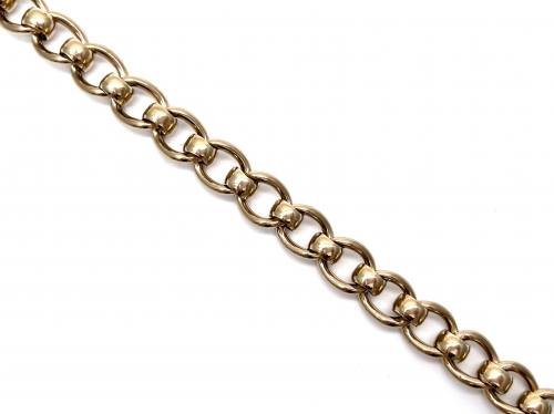 9ct Rollerball Bracelet 8 3/4 inches