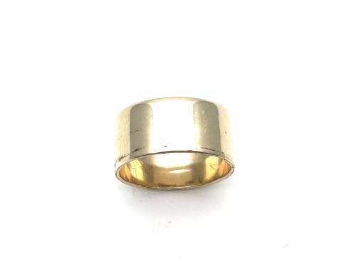 9ct Yellow Gold Flat Wedding Ring