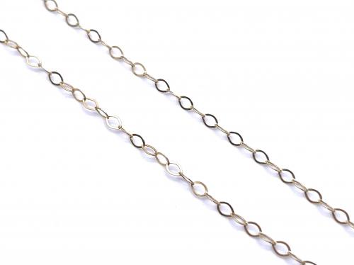 9ct Yellow Gold Fine Belcher Chain