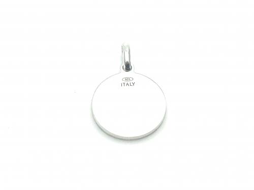 Silver Personalise Tag Discs 15mm