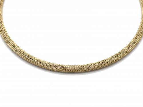 18ct Yellow Gold Mesh Style Necklet