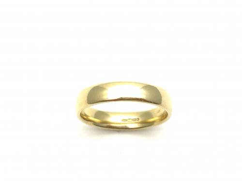 18ct Yellow Gold Wedding Ring 4mm