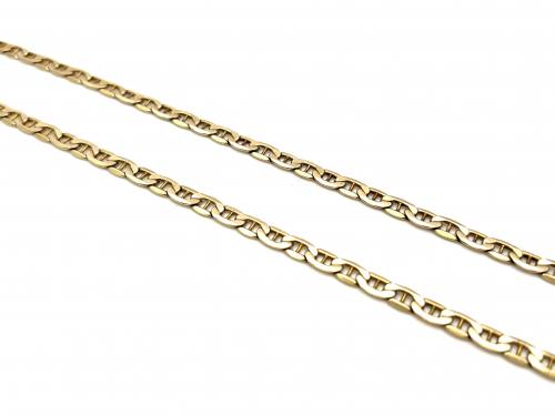 9ct Yellow Gold Anchor Chain 20 Inch