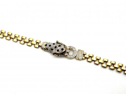 18ct Sapphire & Diamond Bracelet