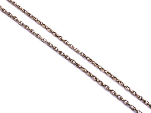 9ct Yellow Gold Belcher Chain 20 Inch