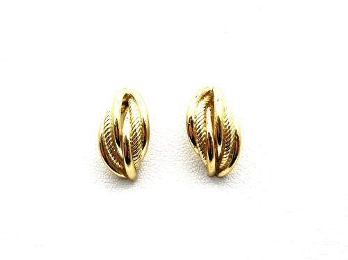 9ct Yellow Gold Fancy Earrings
