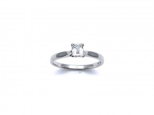 Platinum Diamond Ring App 0.40ct