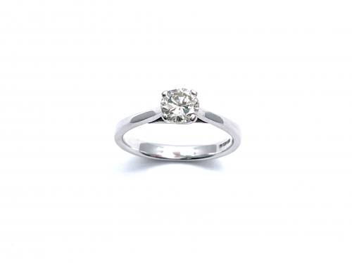 Platinum Diamond Solitaire Ring