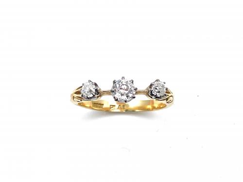 Diamond Three Stone Ring