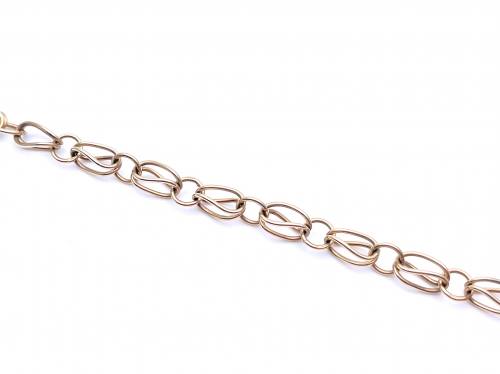 9ct Yellow Gold Fancy Bracelet