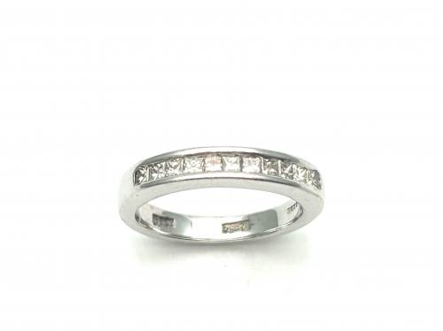 14ct Princess Cut Diamond Eternity Ring