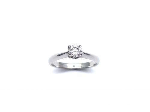 Platinum Diamond Solitaire Ring