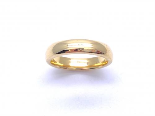 18ct Yellow Gold Wedding Ring 4mm