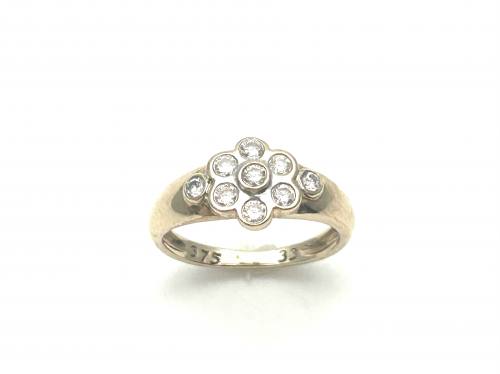 Diamond Cluster Ring 0.33ct