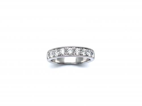 Platinum Diamond Eternity Ring 1.01ct