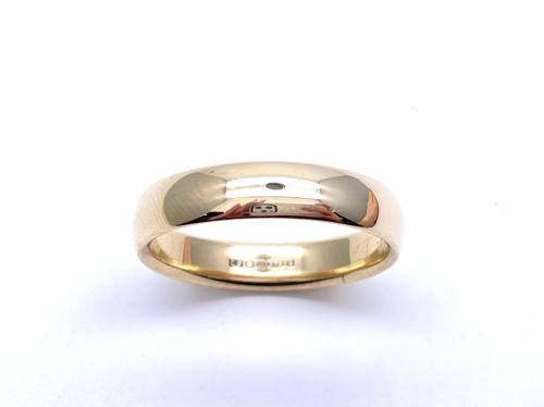 9ct Yellow Gold Wedding Ring 4.5mm