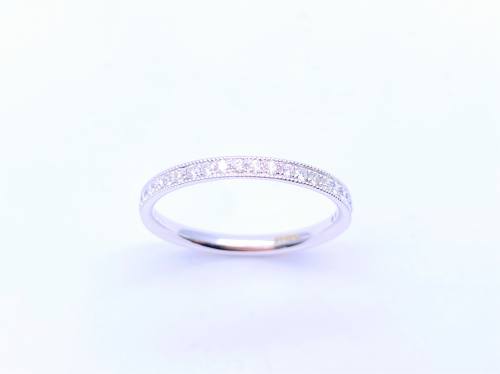9ct White Gold Diamond Eternity Ring