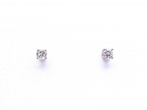 18ct Diamond Stud Earrings App 0.50ct