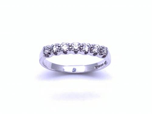 18ct Diamond 7 Stone Eternity Ring