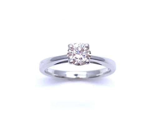 18ct Tolkowsky Diamond Ring 0.52ct