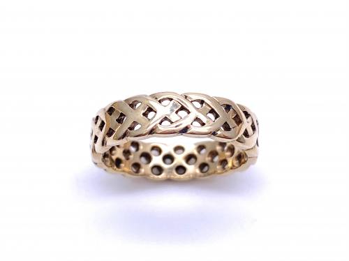 9ct Yellow Gold Celtic Band