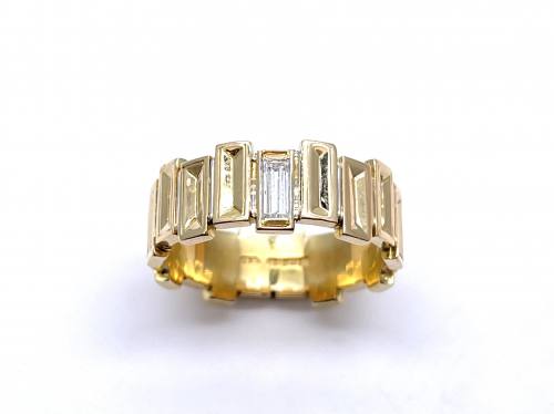 14ct Yellow Gold Diamond Fancy Ring