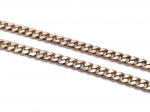 9ct Yellow Gold Curb Chain 19 Inch