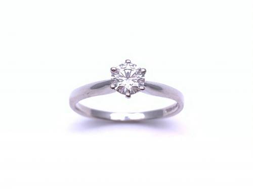 9ct Moissanite Solitaire Ring