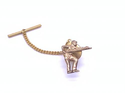 9ct Yellow Gold Snooker Tie Tack