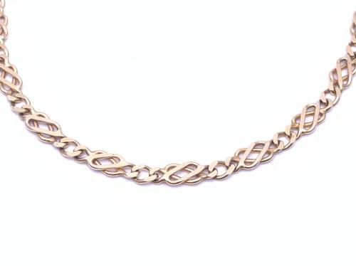 9ct Yellow Gold Celtic Style Necklet