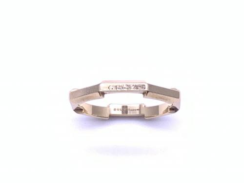 18ct Yellow Gold Gucci Ring