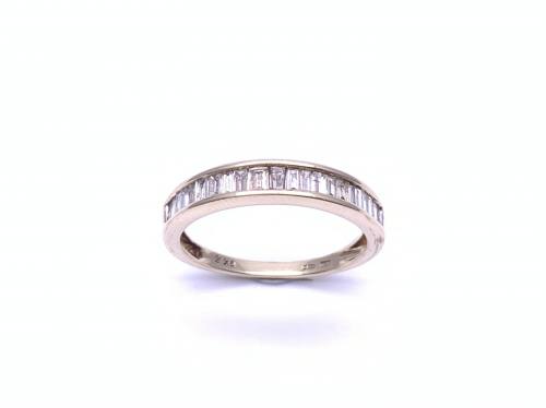 9ct Baguette Diamond Eternity Ring