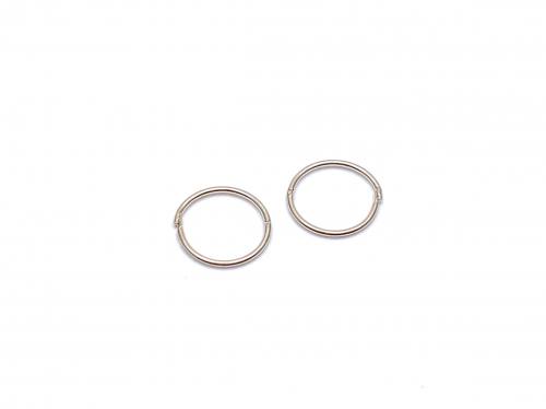 9ct Yellow Gold Hinged Sleepers 10mm