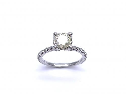 14ct Synthetic Moissanite Ring