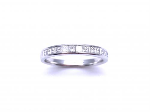 Platinum Diamond Eternity Ring 0.51ct