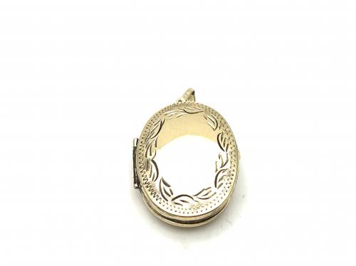 9ct Oval Family Locket 25x17mm