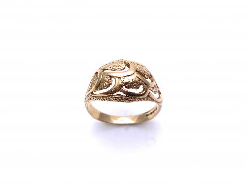 9ct Yellow Gold Fancy Ring