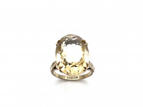 9ct Yellow Gold Citrine Ring