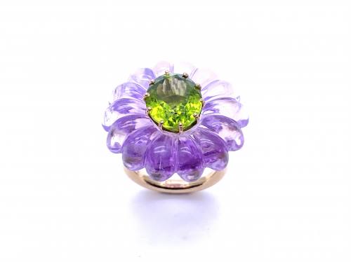 14ct Sophie Joanne Amethyst Hura Ring