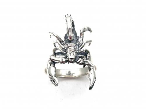 Silver Scorpion Ring